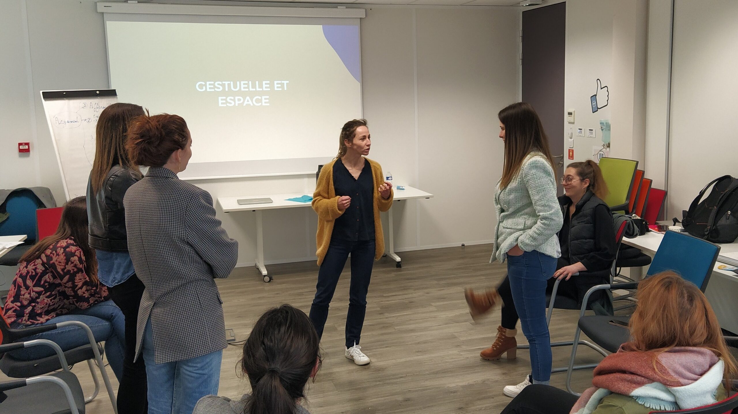 séance de formation chez Groupe Materne by bel